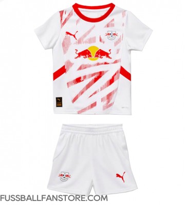 RB Leipzig Replik Heimtrikot Kinder 2024-25 Kurzarm (+ Kurze Hosen)